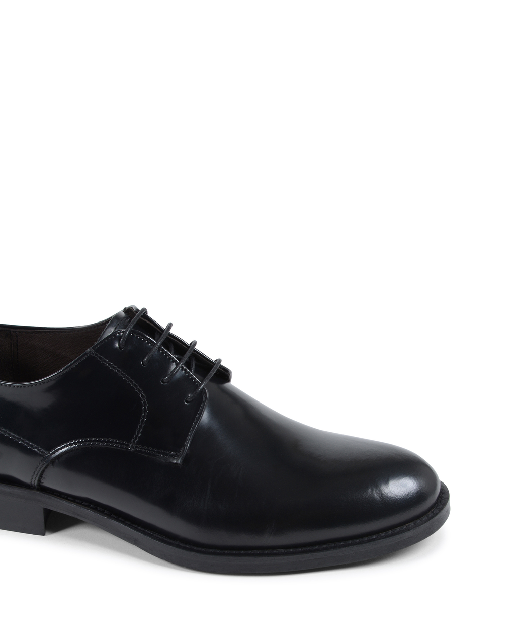 19V69 Italia Mens Classic Shoe Black 912 MP ABRASIVATO NERO