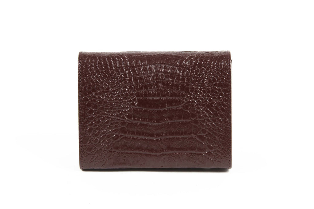 V 1969 Italia Borsa da donna ARC04 PELAGIA COCCO BORDEAUX
