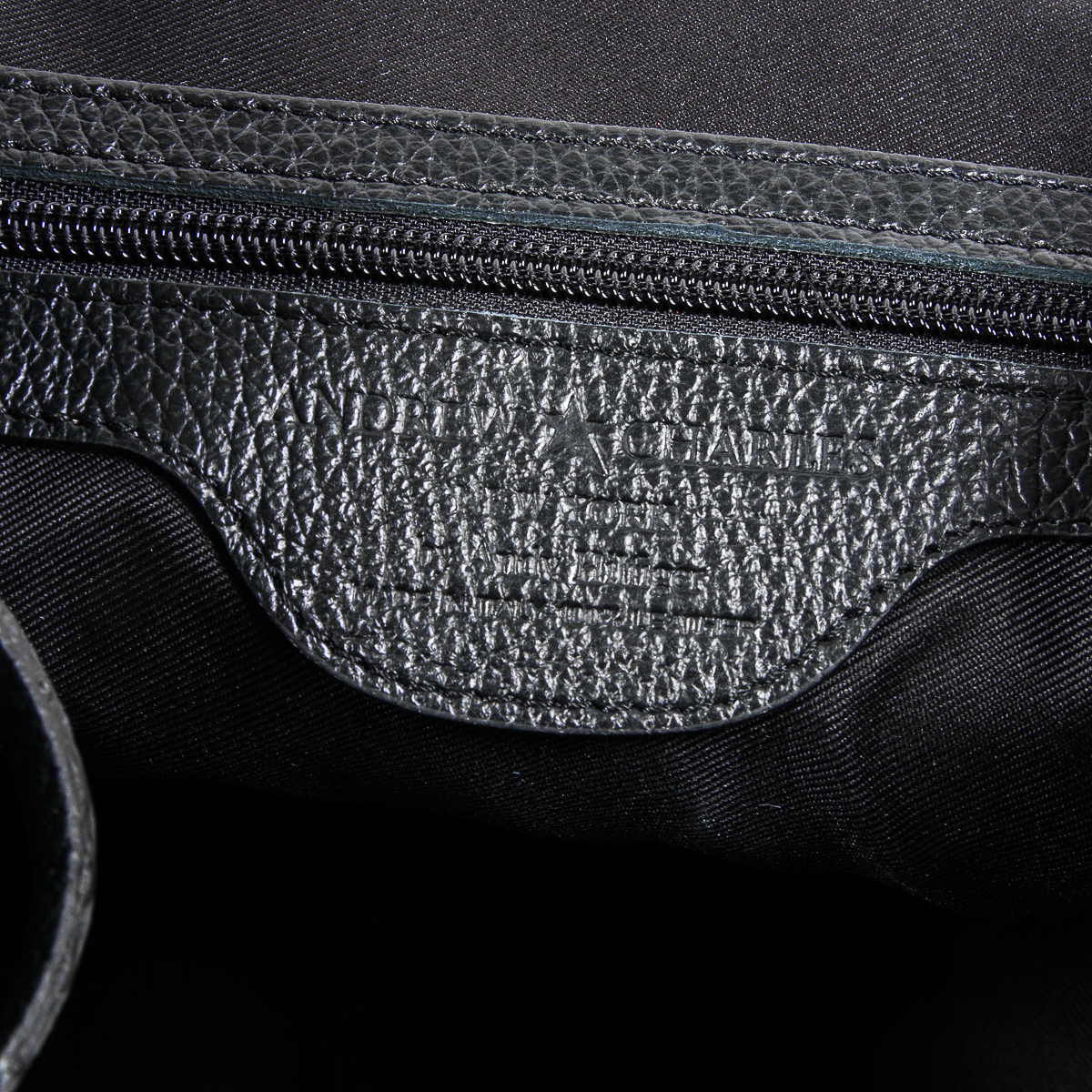 Borsa a mano da donna Andrew Charles nera KYLE