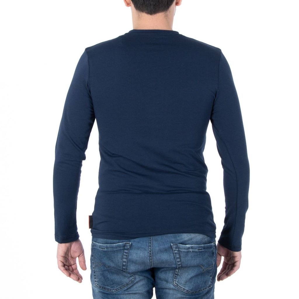 Andrew Charles By Andy Hilfiger T-shirt uomo LS TS160 031002 SELMA NAVY 003