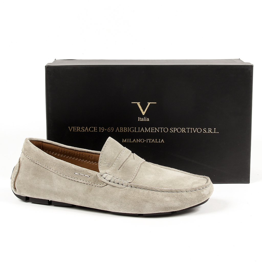 V 1969 Italia Mocassini da uomo Beige STEWART
