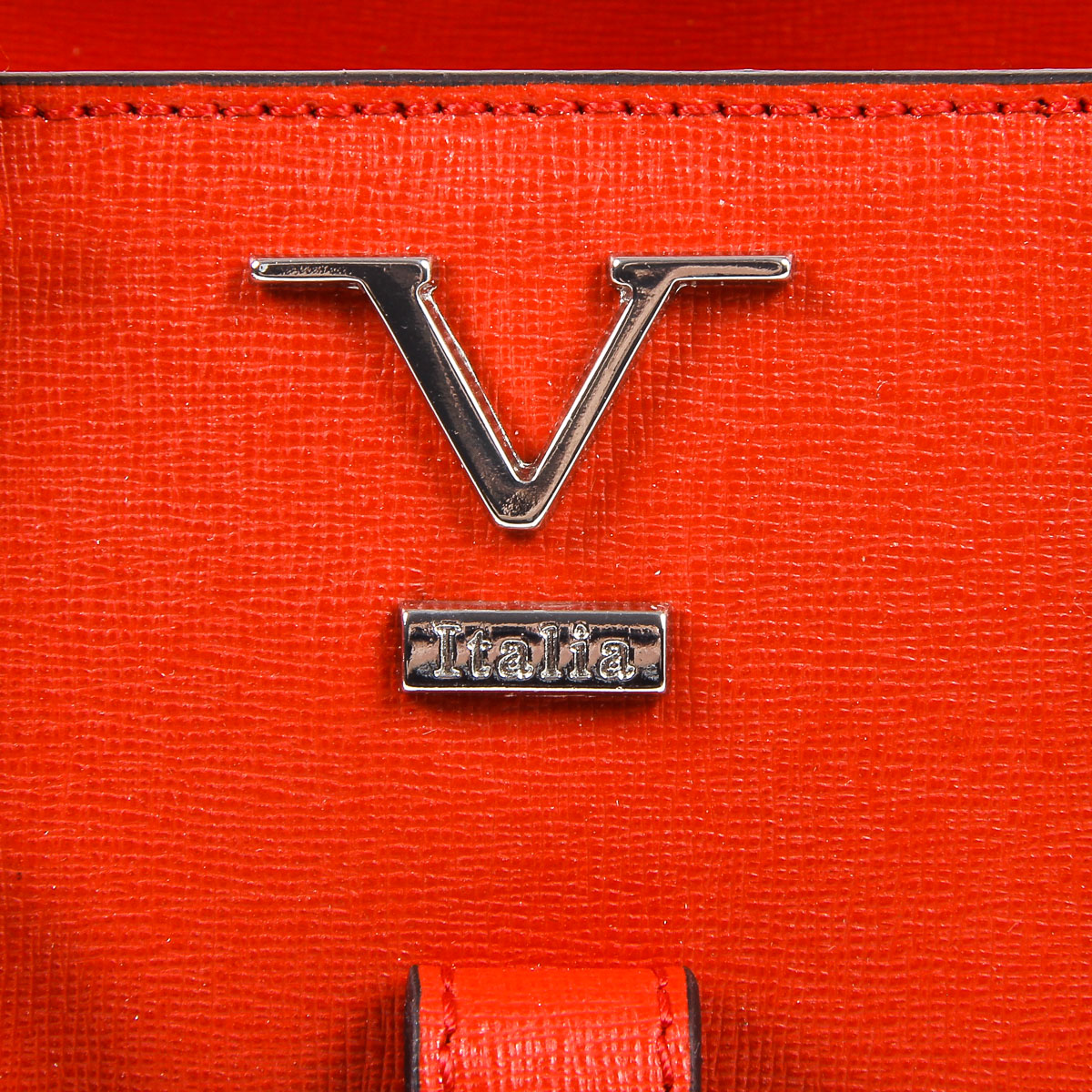 Borsa da donna V 1969 Italia V006-S SAFFIANO ROSSO