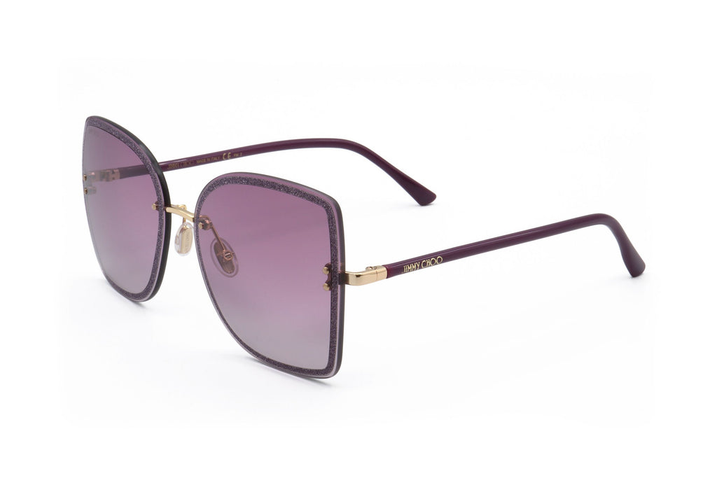 Occhiali da sole da donna Jimmy Choo LETI S 0VO1 62 15 145 GOLD PLUM