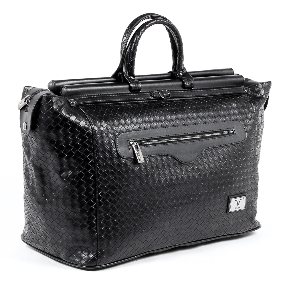 V 1969 Italia Borsa da uomo nera GARY