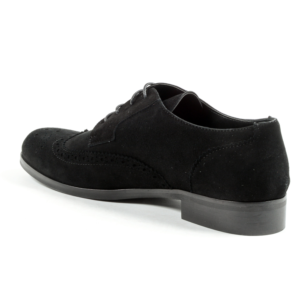 V 1969 Italia Scarpa stringata da donna nera SULLY