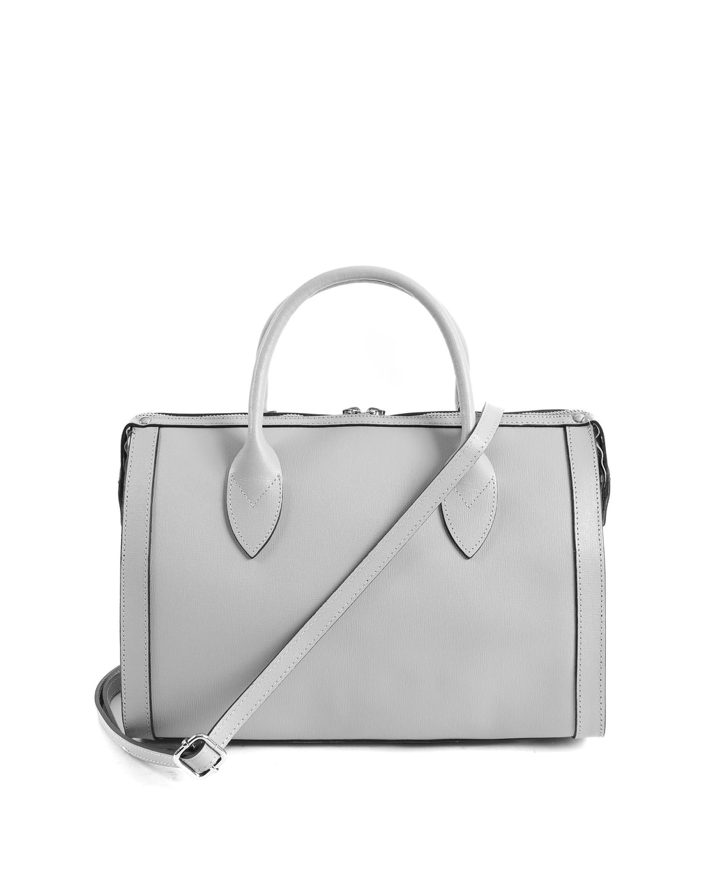 Borsa Donna V Italia Grigia V014-S SAFFIANO GRIGIO