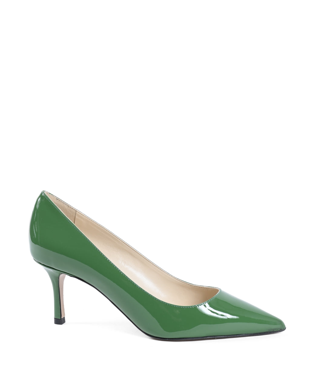 19V69 Italia Scarpe da donna con tacco verde scuro INES65 DARK OLIVE