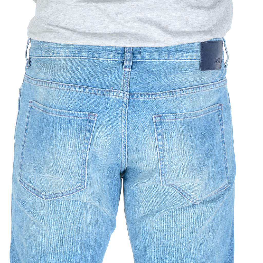 Jeans da uomo Hugo Boss Azzurro DELAWARE