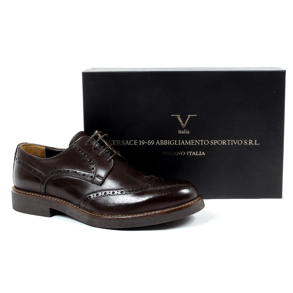 V 1969 Italia Scarpa Oxford Brogue da uomo