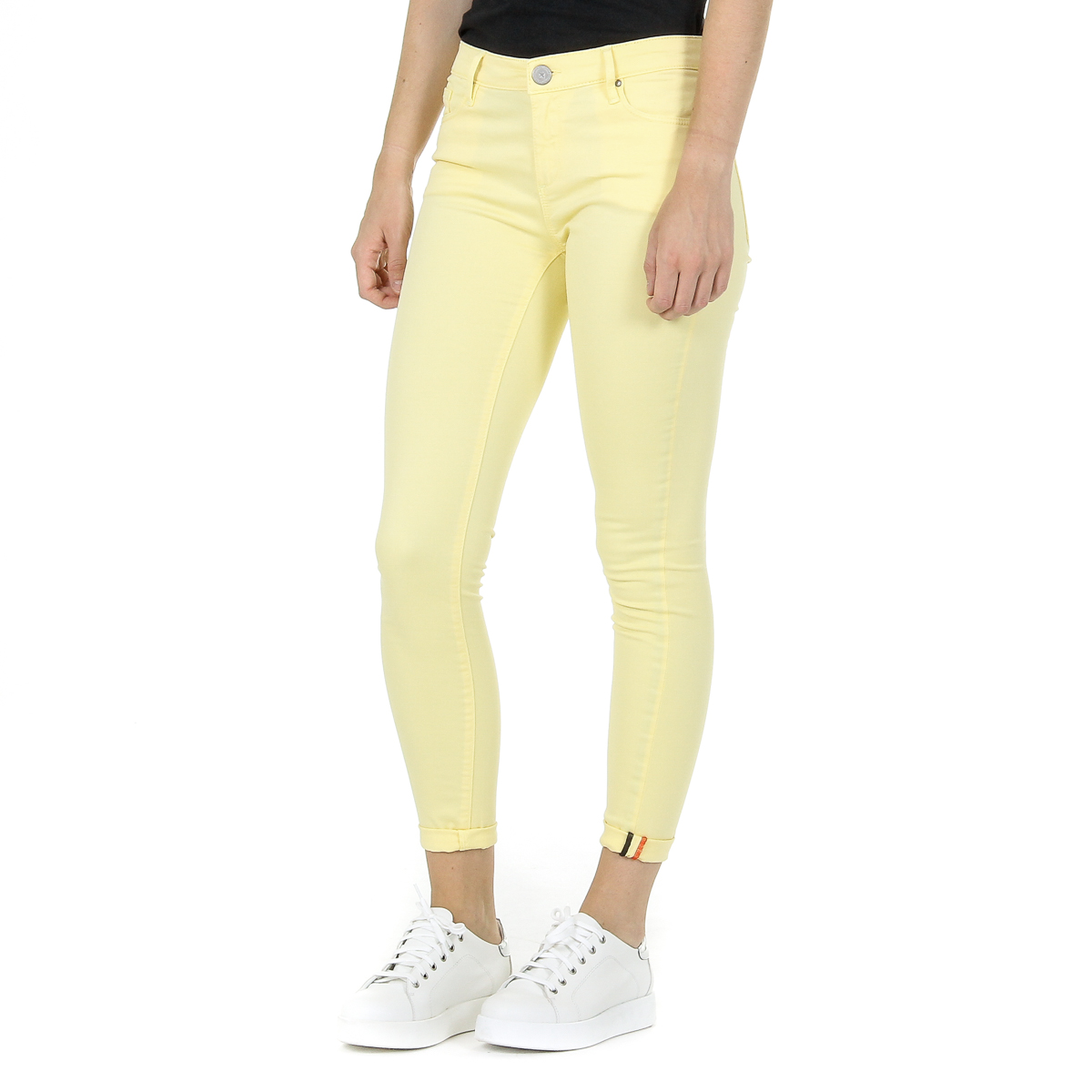 Pantaloni da donna Andrew Charles gialli CLAIRE