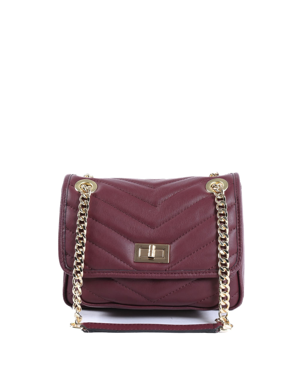 Borsa a mano da donna V Italia 10507 SAUVAGE BORDEAUX