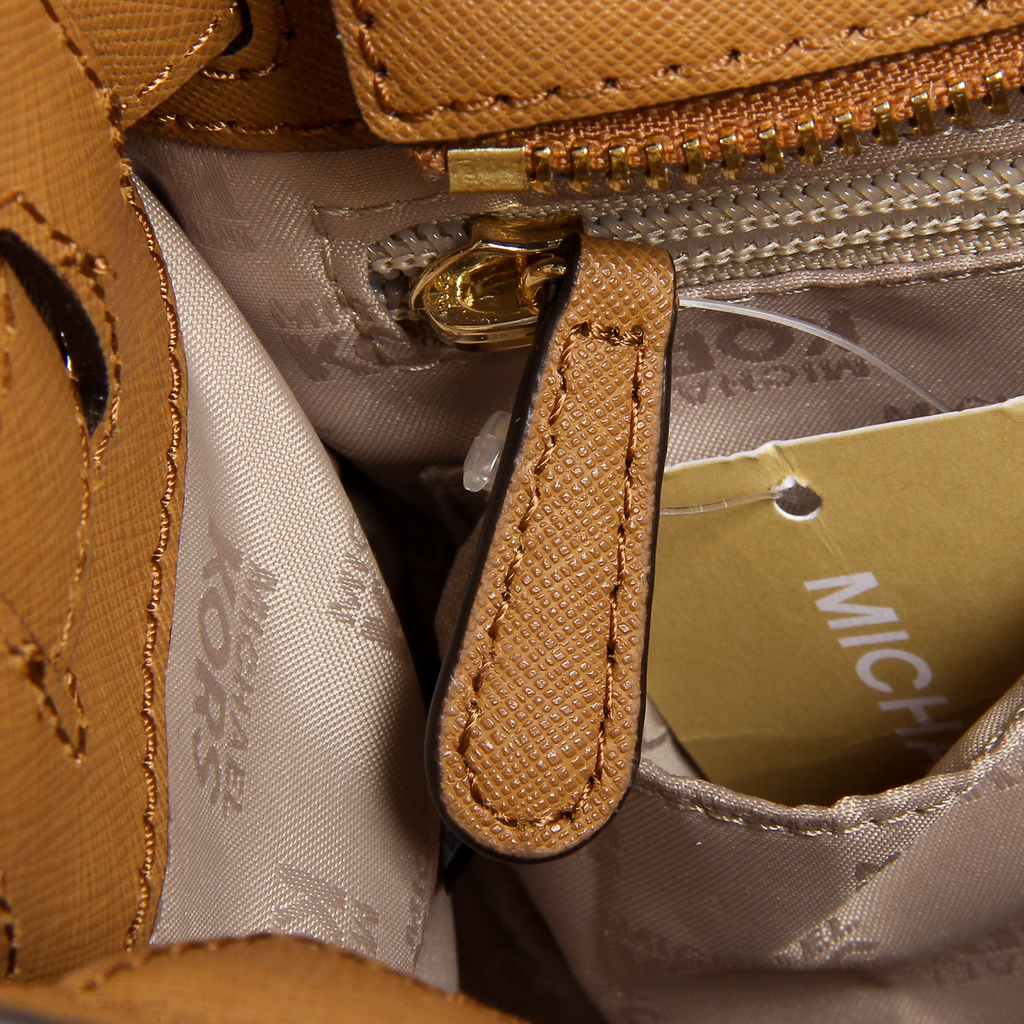 Borsa a mano da donna Michael Kors DILLON 35T7GAIS1B BRN ACORN