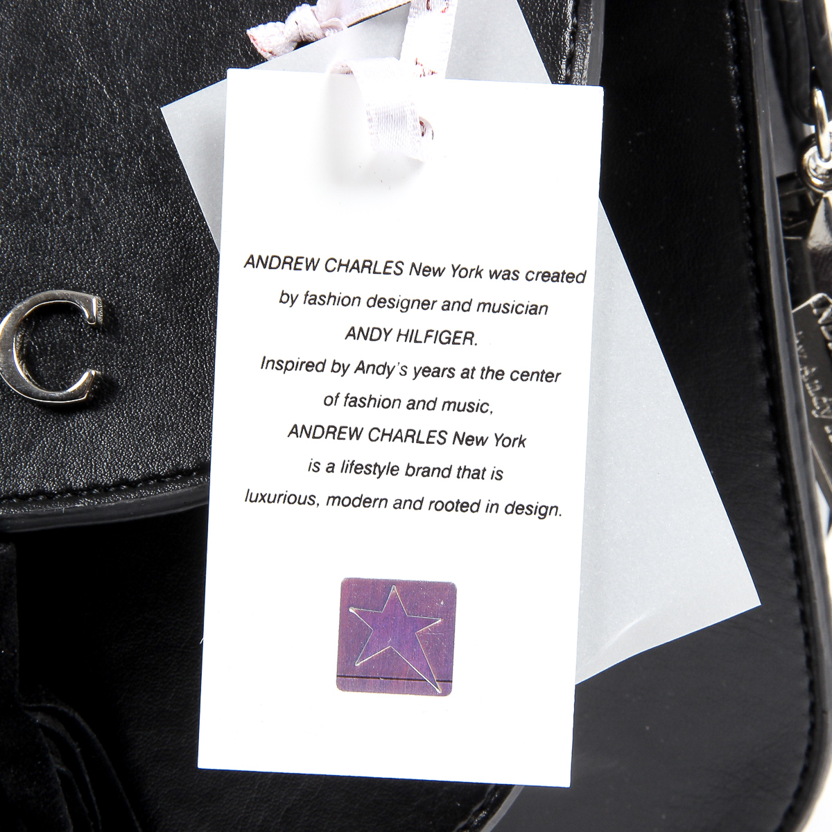 Borsa a mano da donna Andrew Charles nera JOURNEY