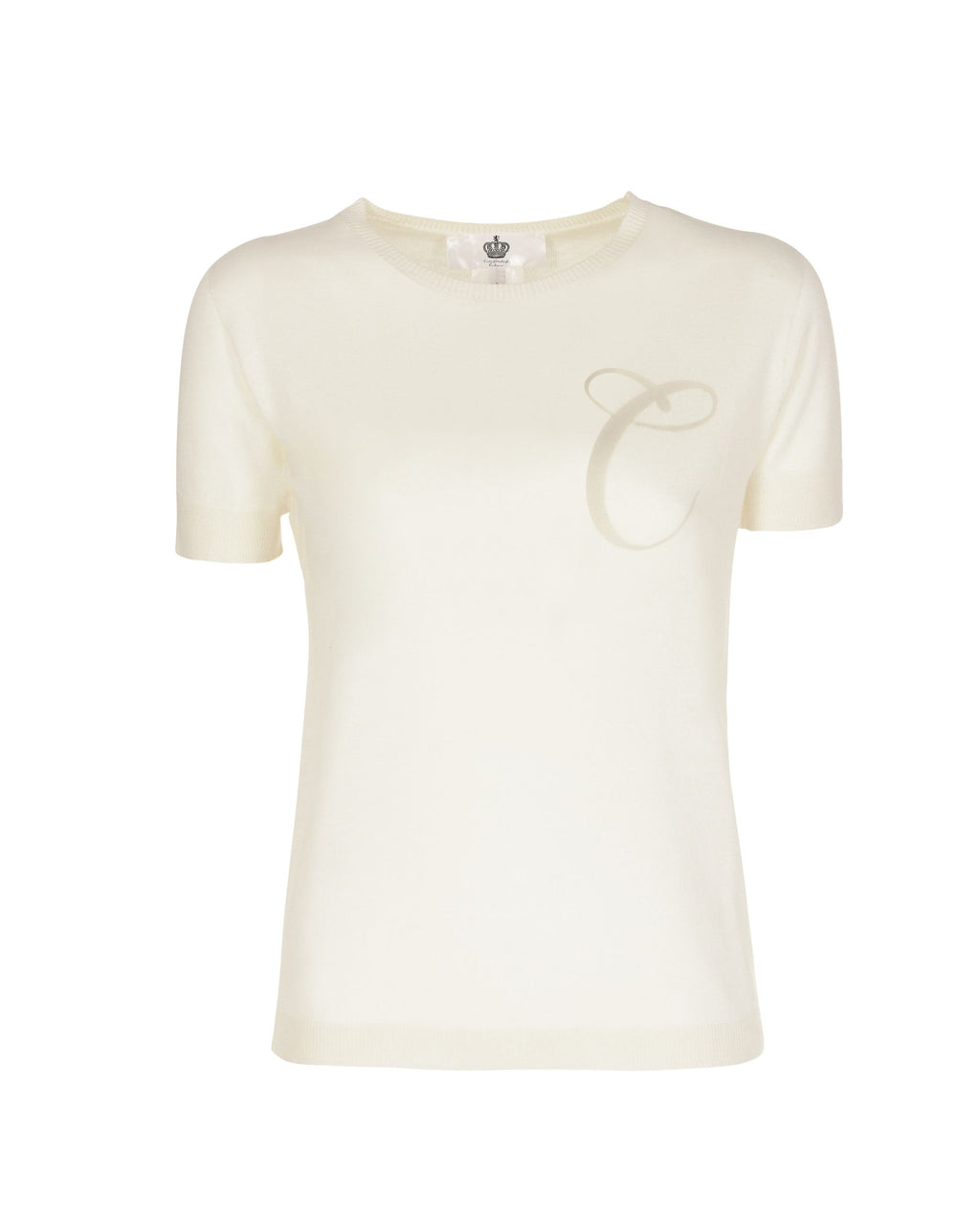 Dee Ocleppo Short Sleeve ART 003 IVORY LETTER C