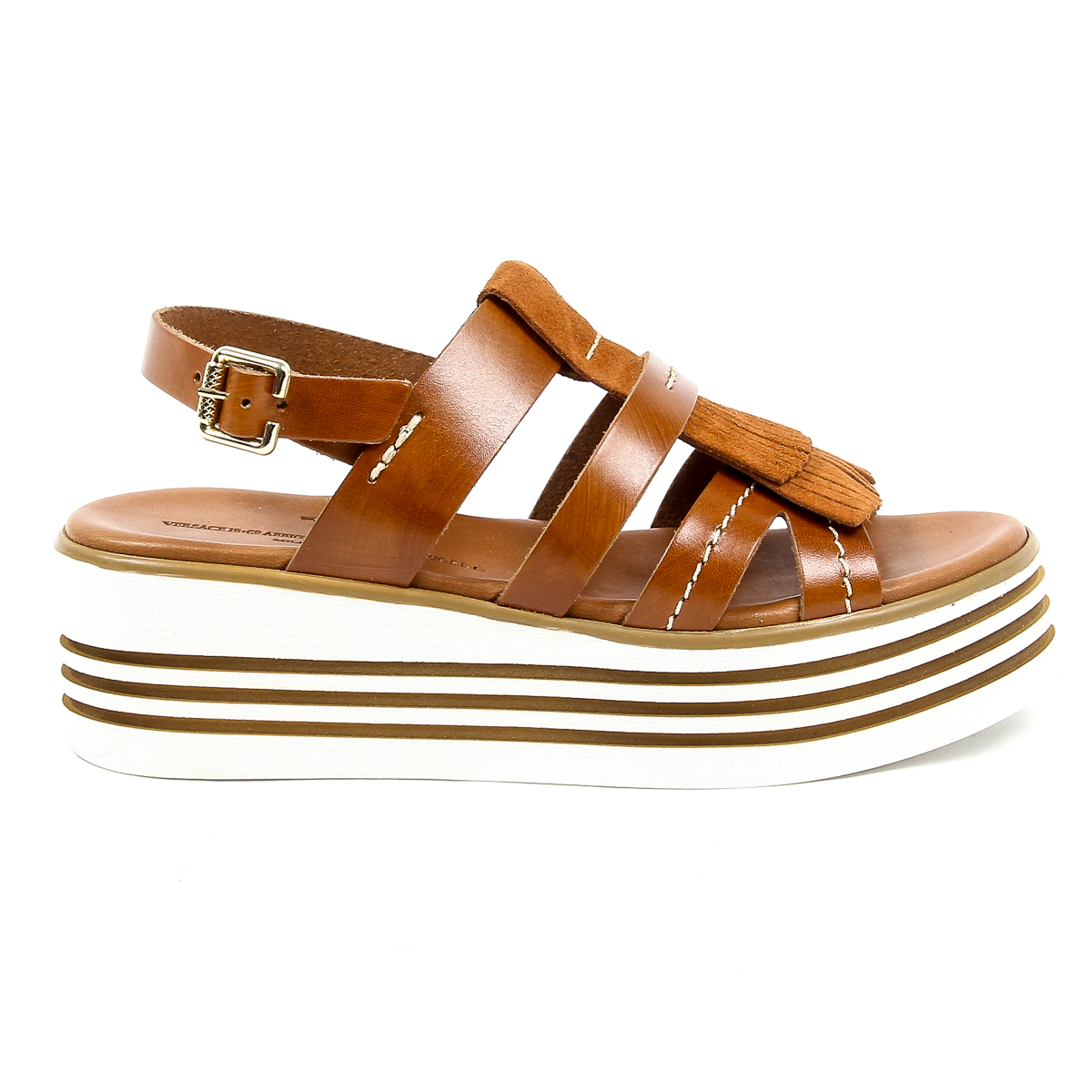 Sandalo flatform da donna V 1969 Italia