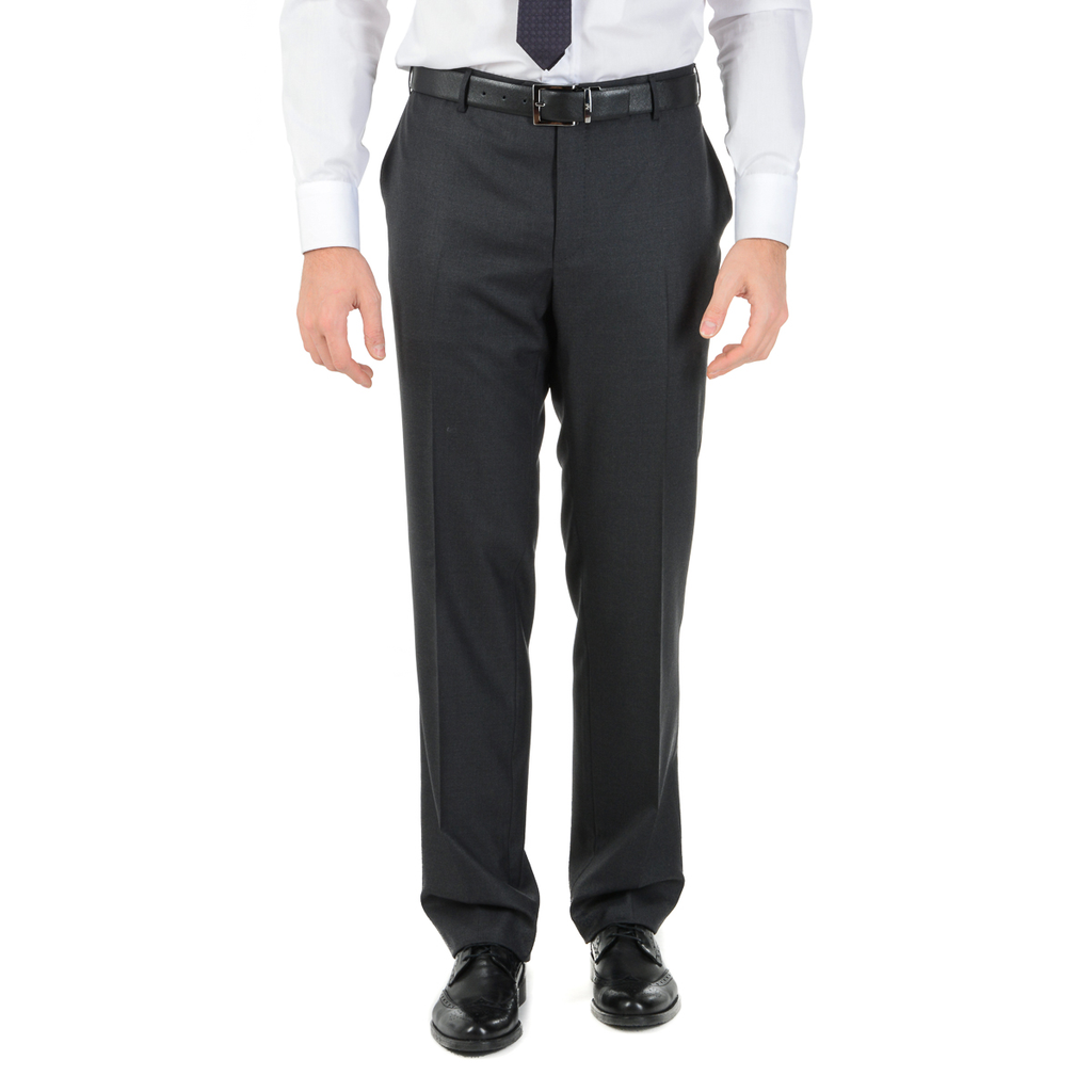 Corneliani Abito da uomo a maniche lunghe grigio scuro Super 160's