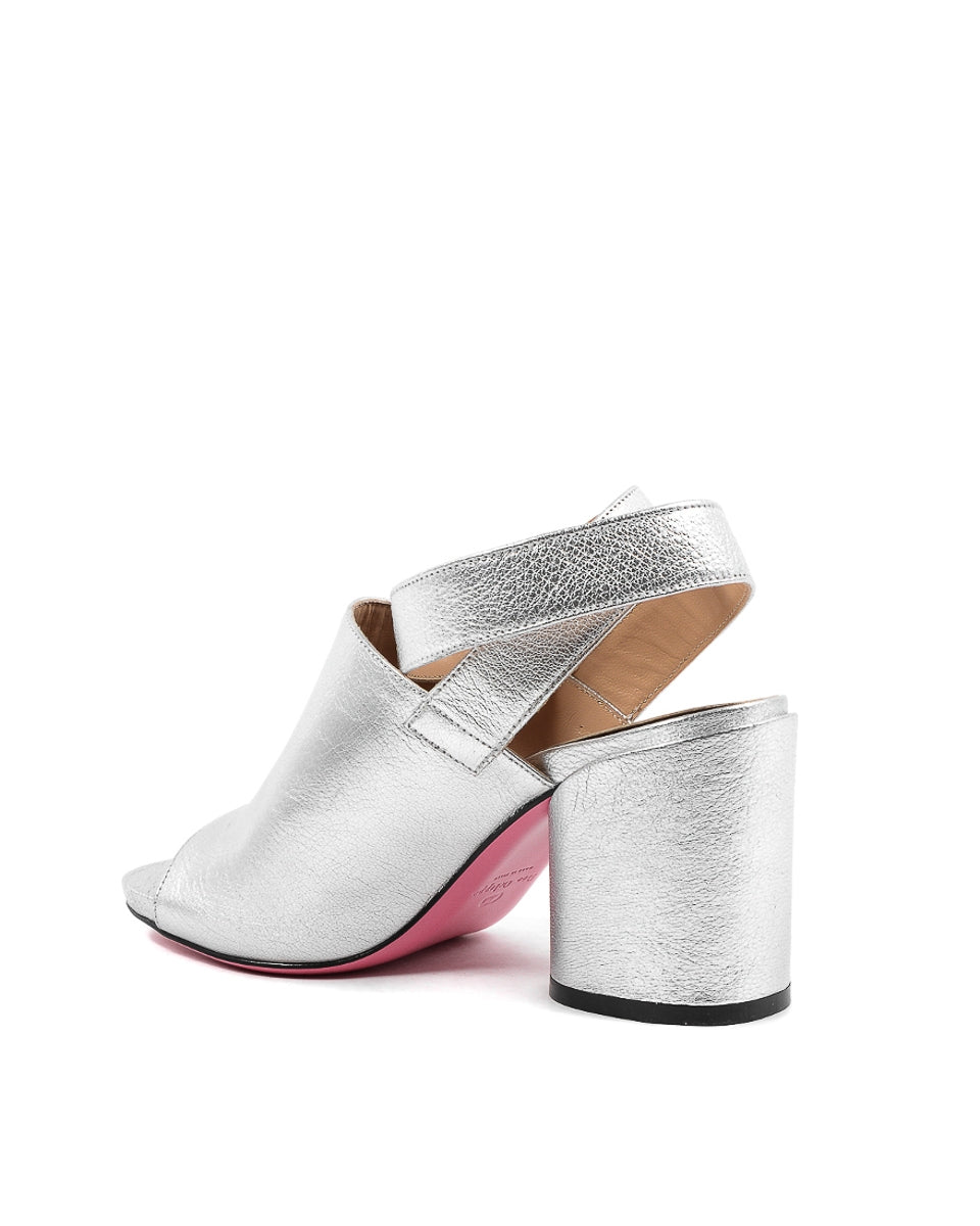 Dee Ocleppo Sandalo Donna B3063DO CAPRA VETREX LAM ARGENTO