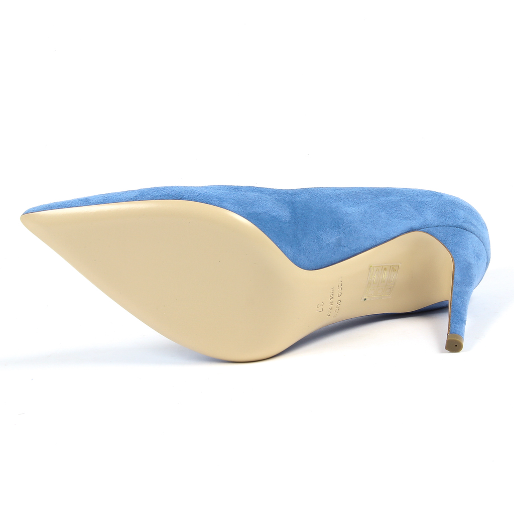 Andrew Charles By Andy Hilfiger Scarpe da donna con tacco blu MEMPHIS
