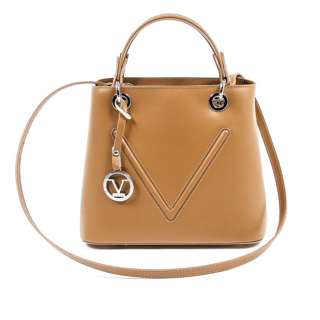 Borsa da donna V 1969 Italia V004-S RUGA CUOIO