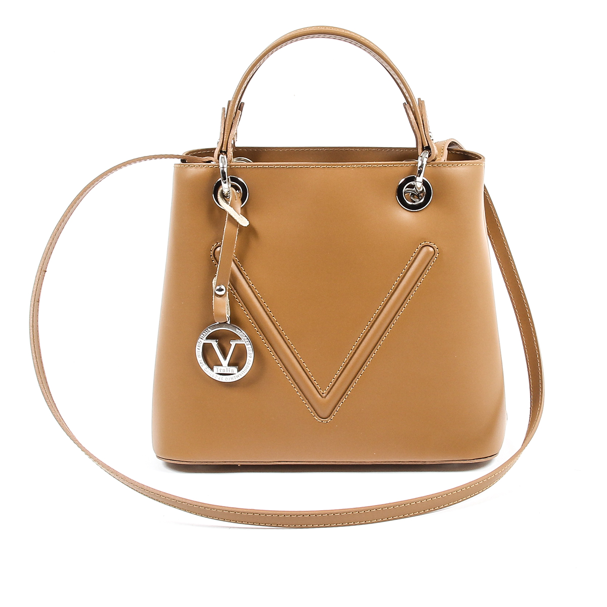 Borsa da donna V 1969 Italia V004-S RUGA CUOIO