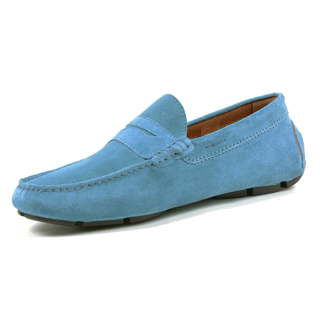 V 1969 Italia Mocassini da uomo blu STEWART