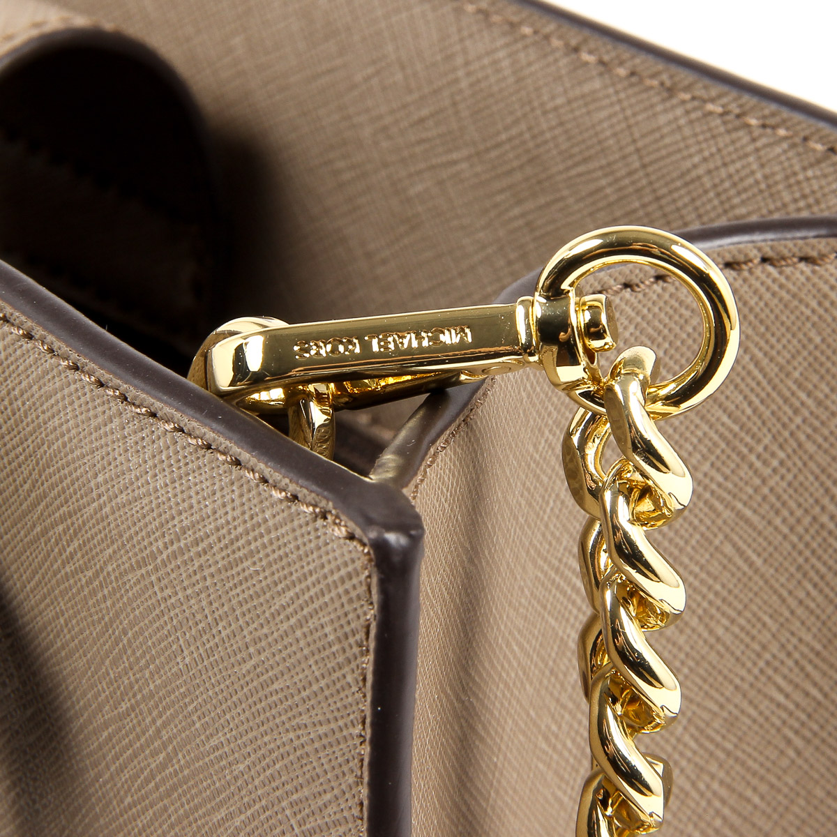 Borsa a mano da donna Michael Kors BRIDGETTE 30T7GBDT2L DK DUNE