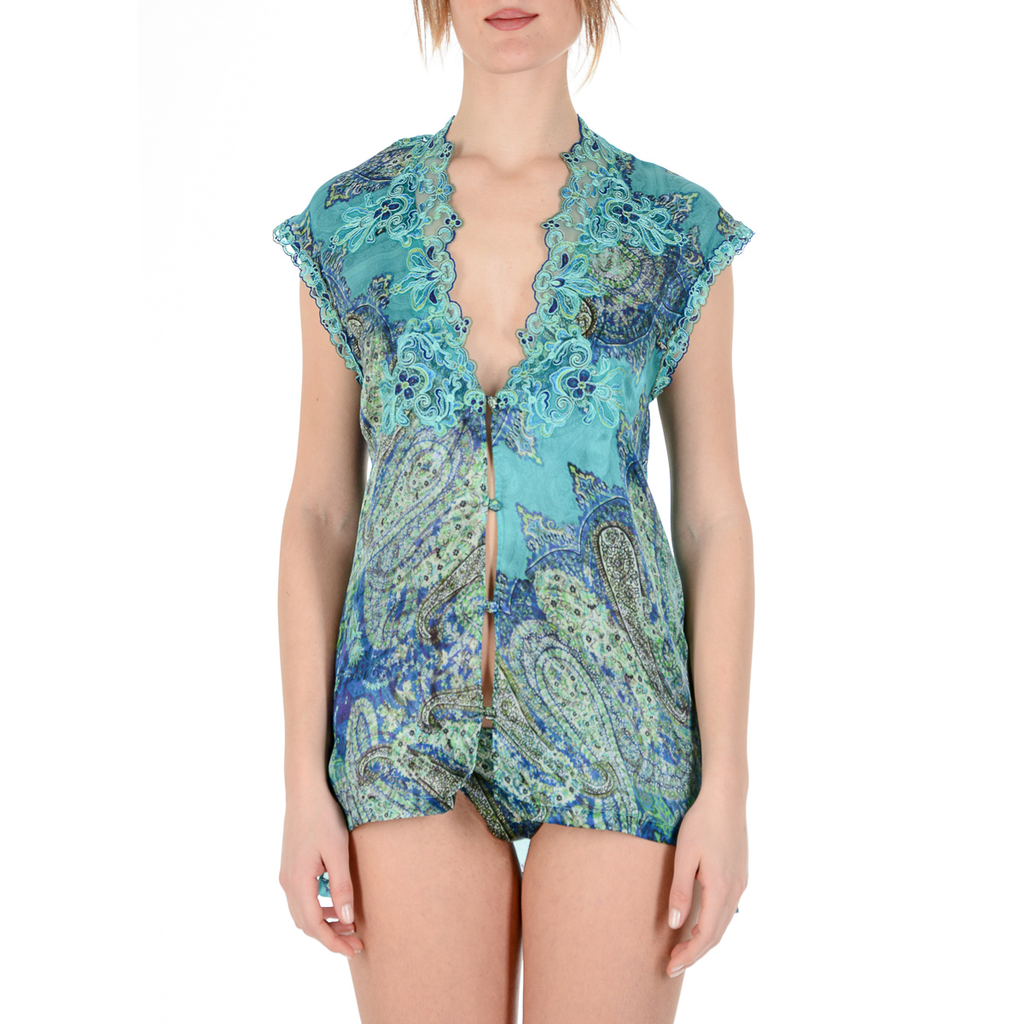 La Perla Top Giacca da donna verde