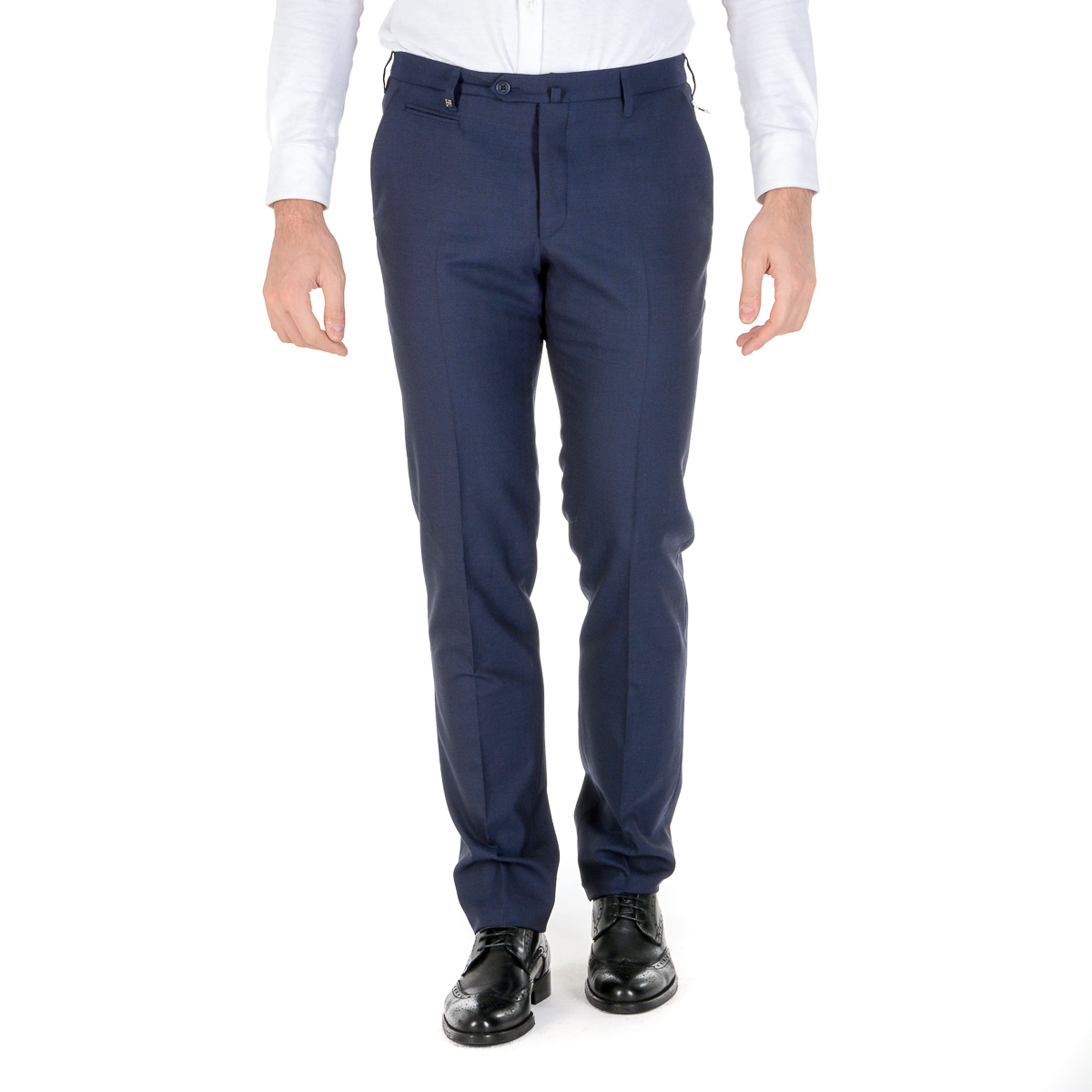 Corneliani Pantaloni Uomo Blu