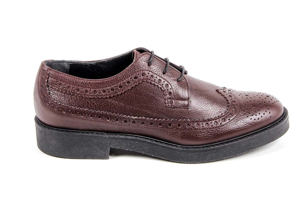 V 1969 Italia Scarpa Brogue Donna B1670 CERVO BORDEAUX