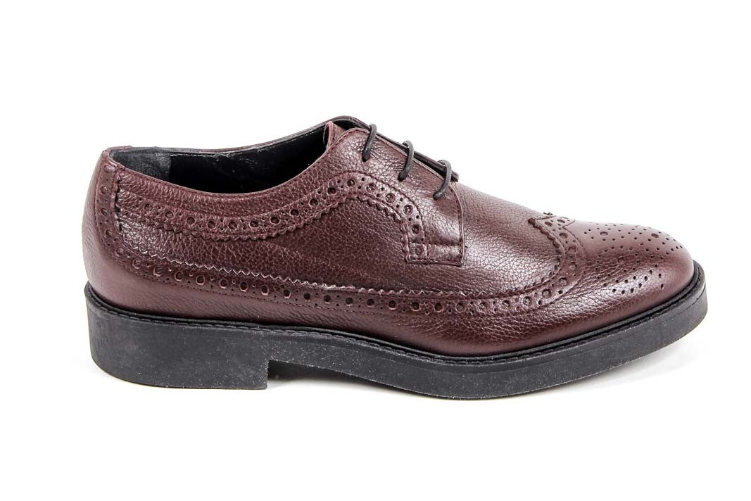 V 1969 Italia Scarpa Brogue Donna B1670 CERVO BORDEAUX