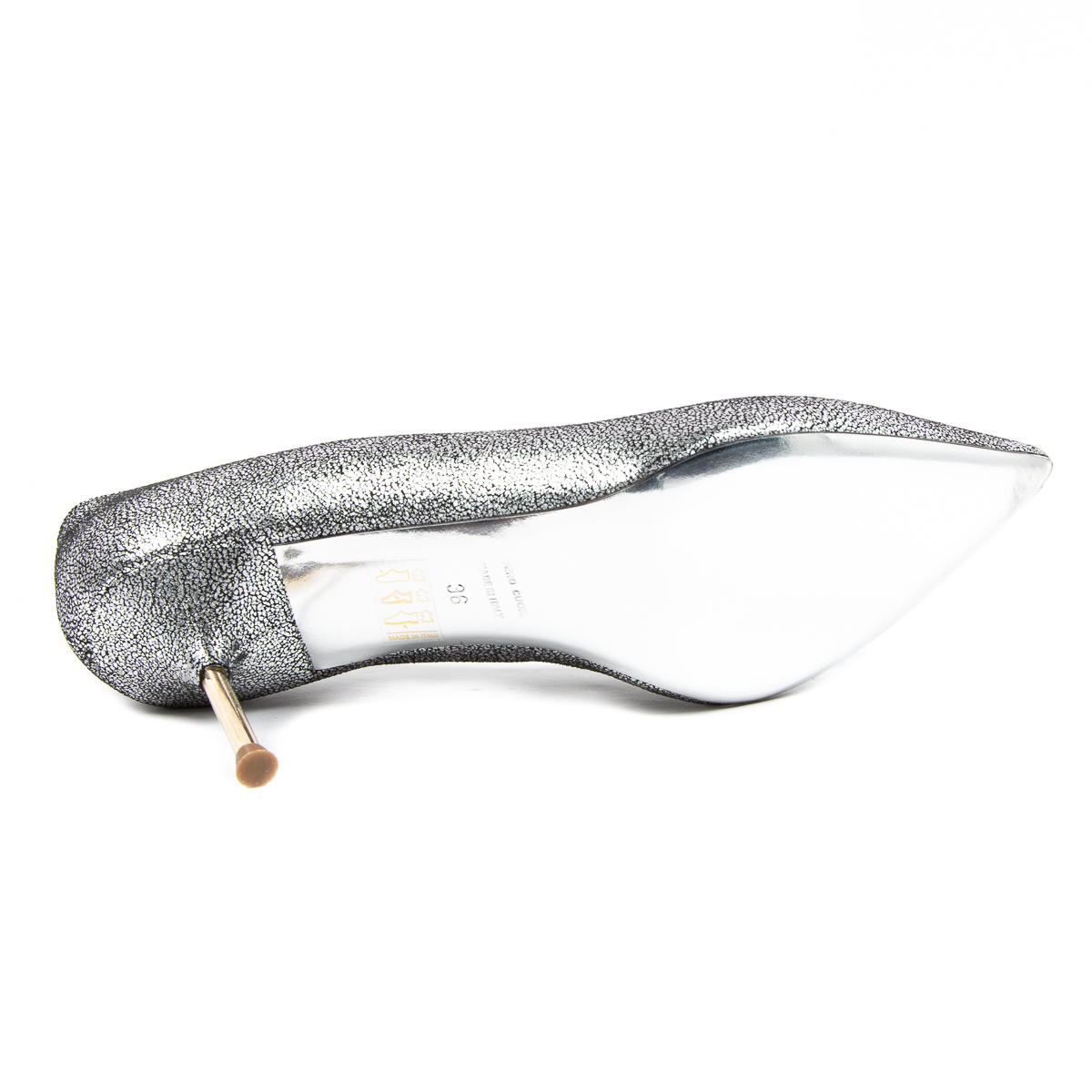 V 1969 Italia Womens Pump Silver GALAXY