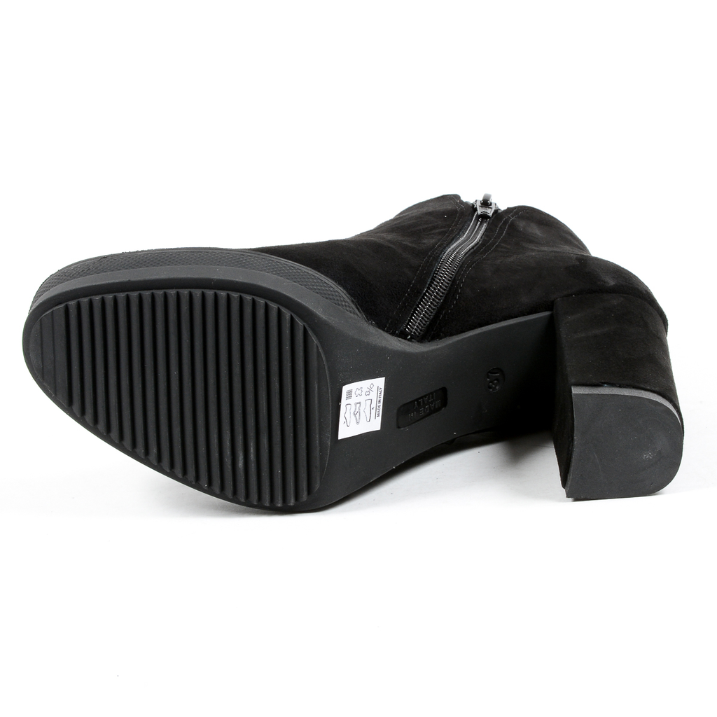 Stivaletti con tacco da donna Andrew Charles neri SHERYL