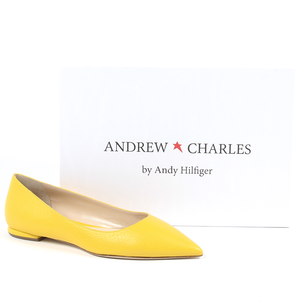 Andrew Charles By Andy Hilfiger Ballerina da donna gialla BALTIMORE