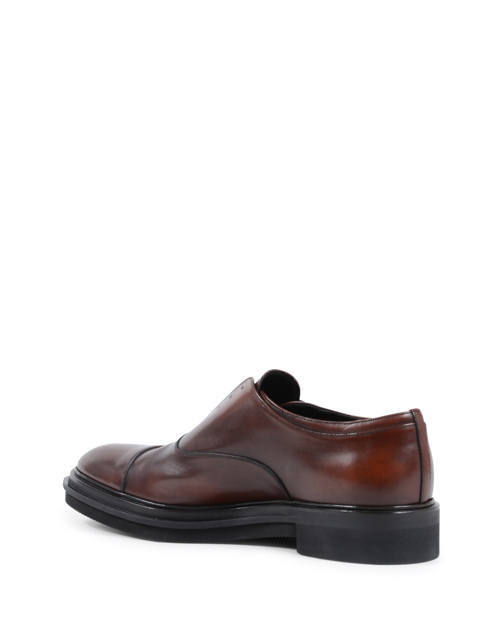 Scarpa classica da uomo Premiata Marrone 31105 DECO BRUCIATO
