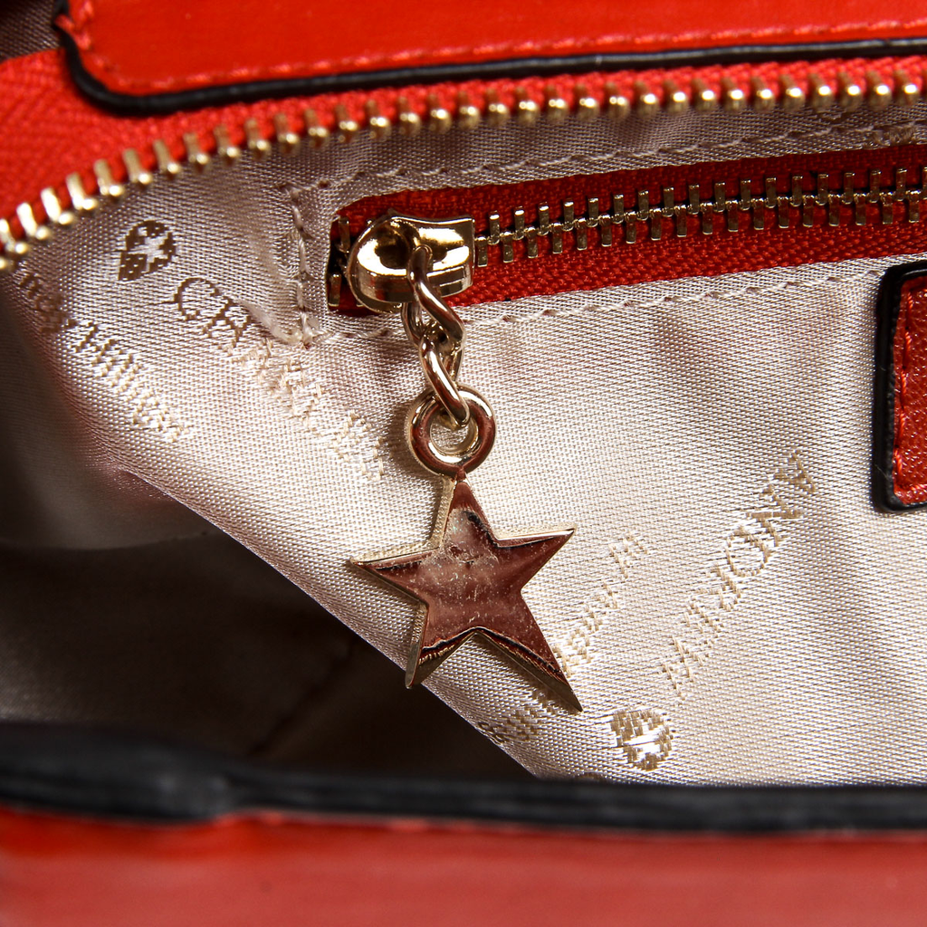 Borsa a mano da donna Andrew Charles rossa JAIME