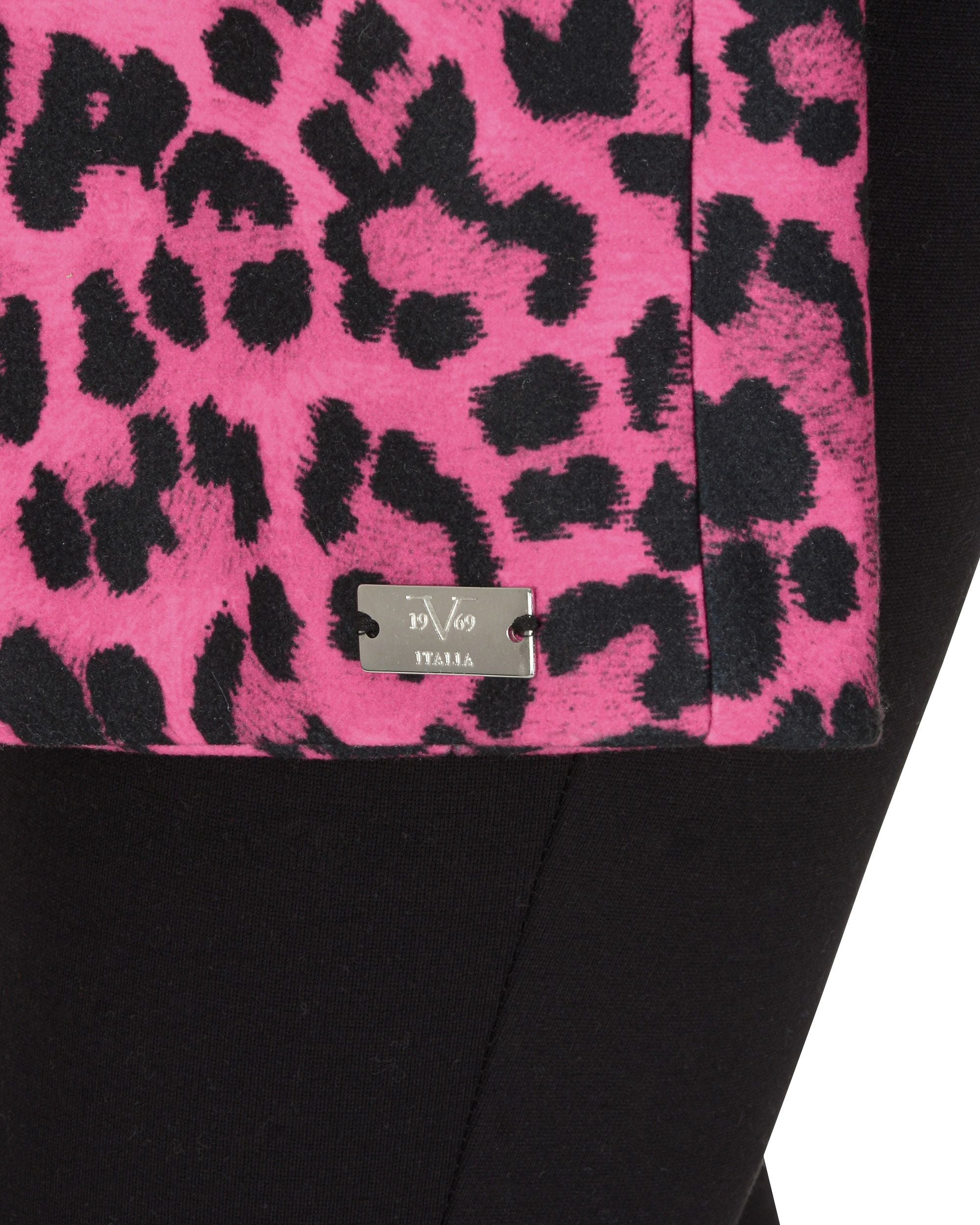 Giacca Donna 19V69 Italia Fuxia Nero ICIE FUXIA LEO