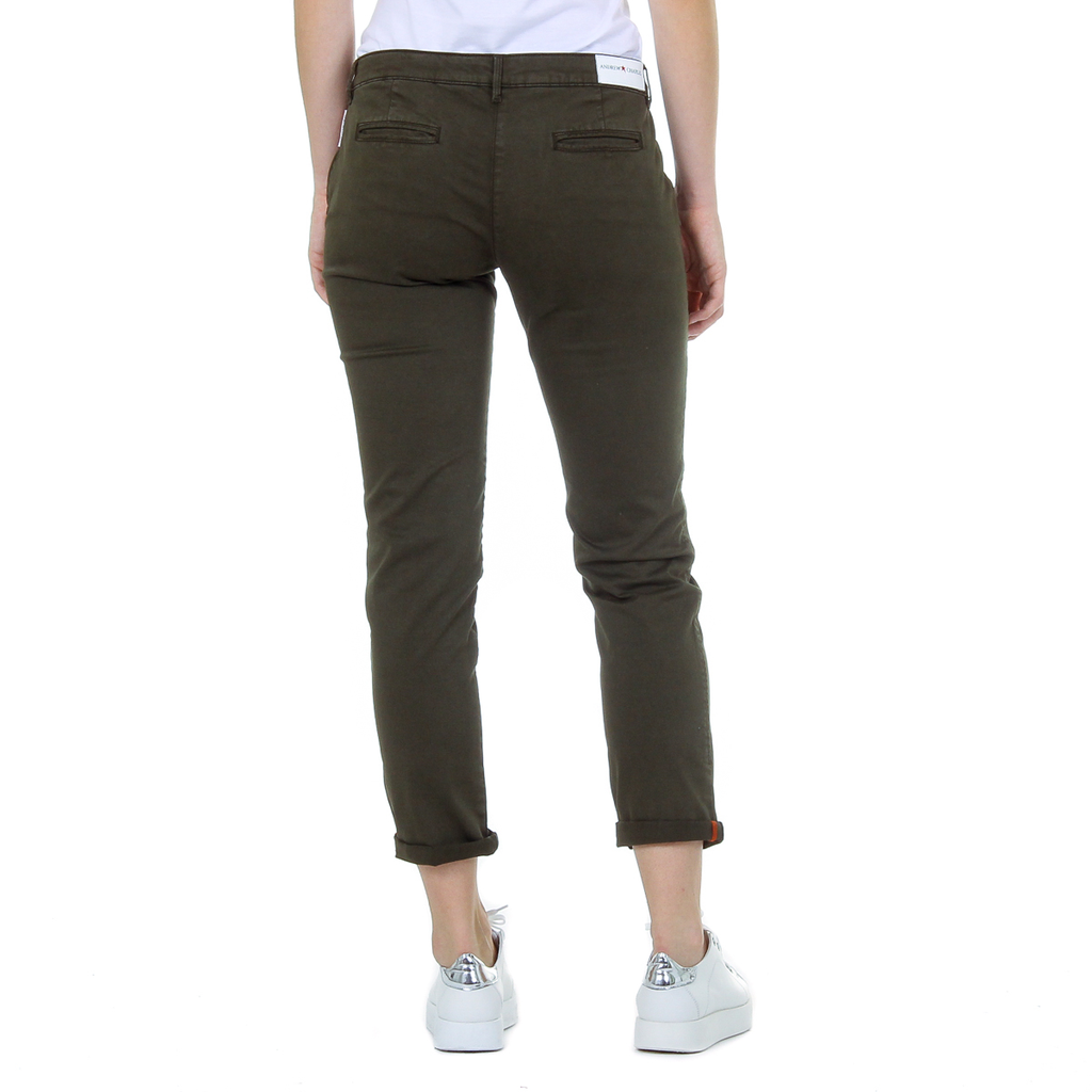Pantaloni da donna Andrew Charles verdi PENDA