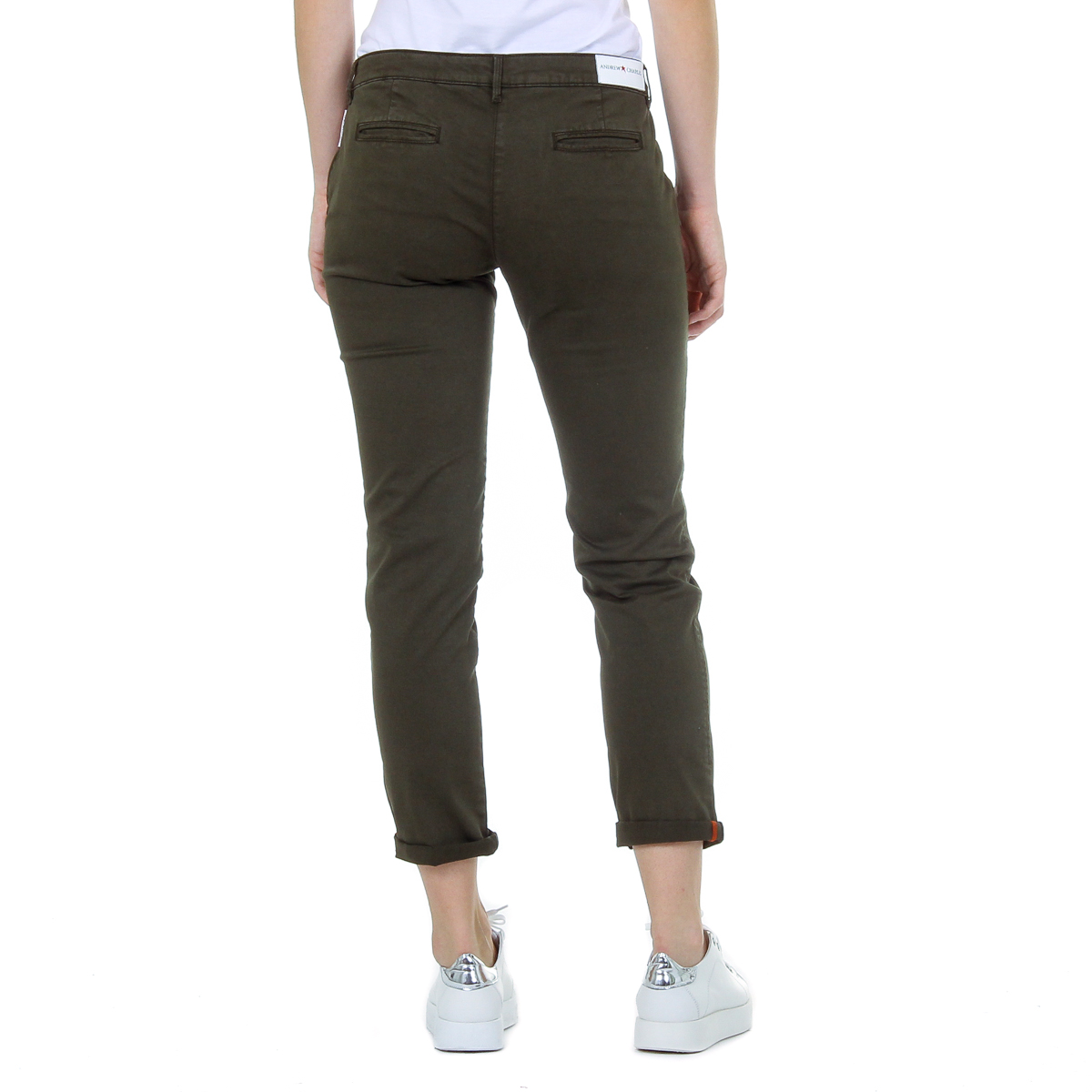 Pantaloni da donna Andrew Charles verdi PENDA