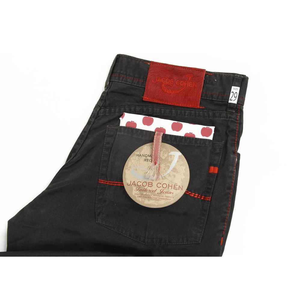 Pantaloni da uomo Jacob Cohen J688 COOL ANTRASIT