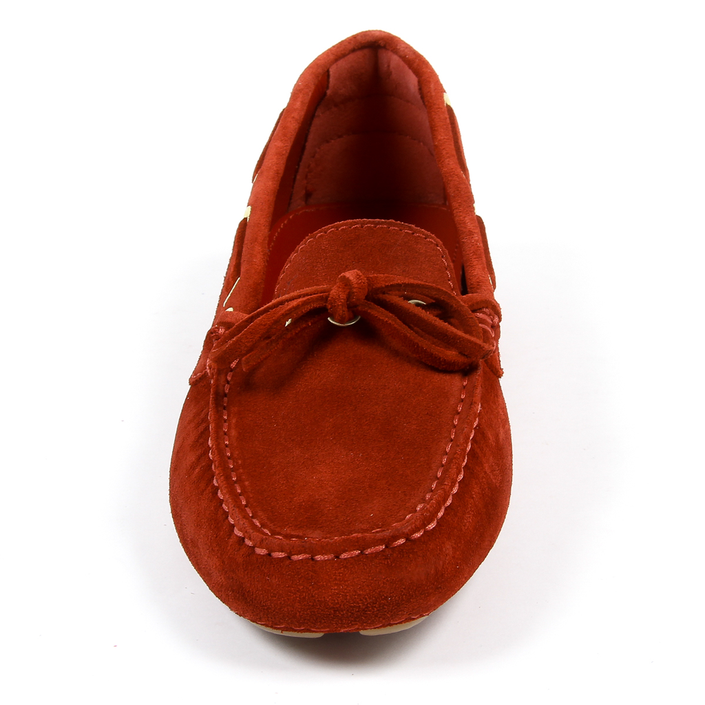 V 1969 Italia Mocassino da donna rosso PISA