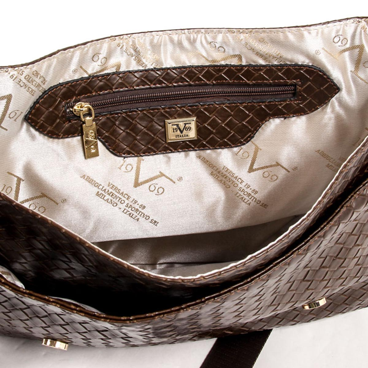 V 1969 Italia Borsa da uomo V1969014B COFFEE