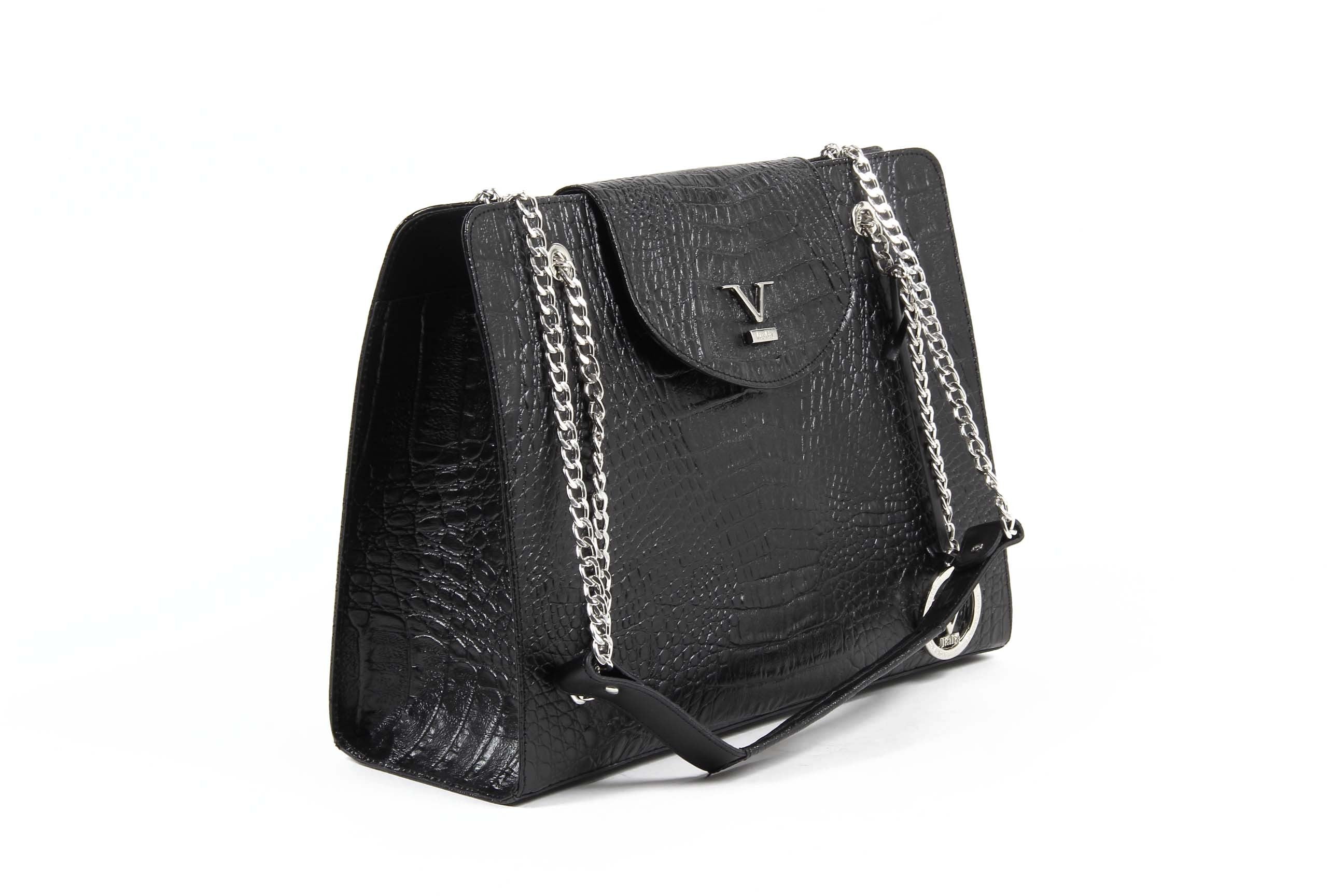 Borsa da donna V 1969 Italia ARC02 GRETA COCCO NERO