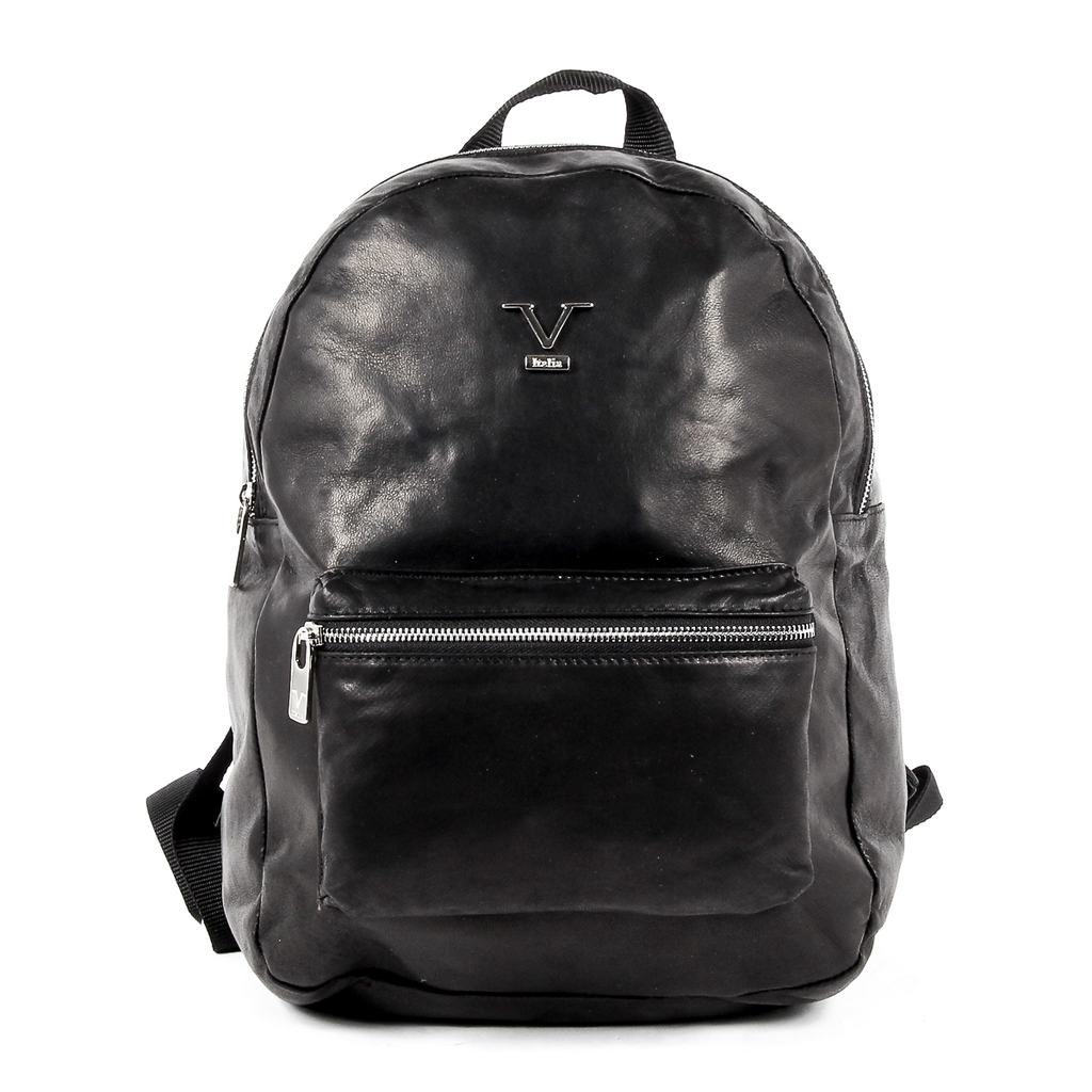 V 1969 Italia Zaino da uomo nero PRAGA