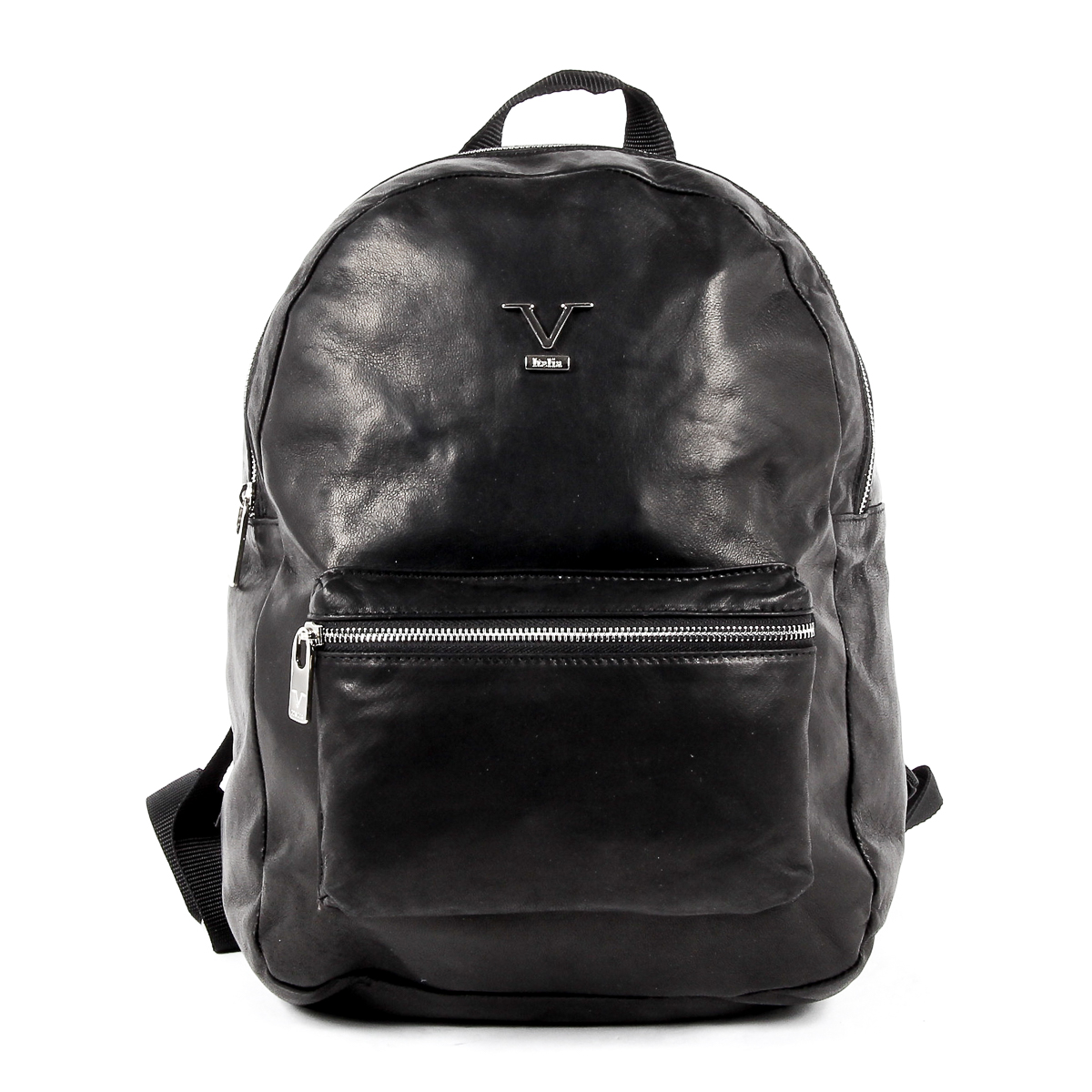 V 1969 Italia Zaino da uomo nero PRAGA