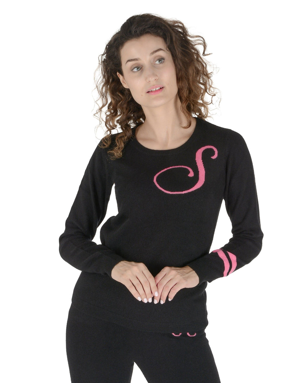 Maglione girocollo Dee Ocleppo STOCKBRIDGE NERO S