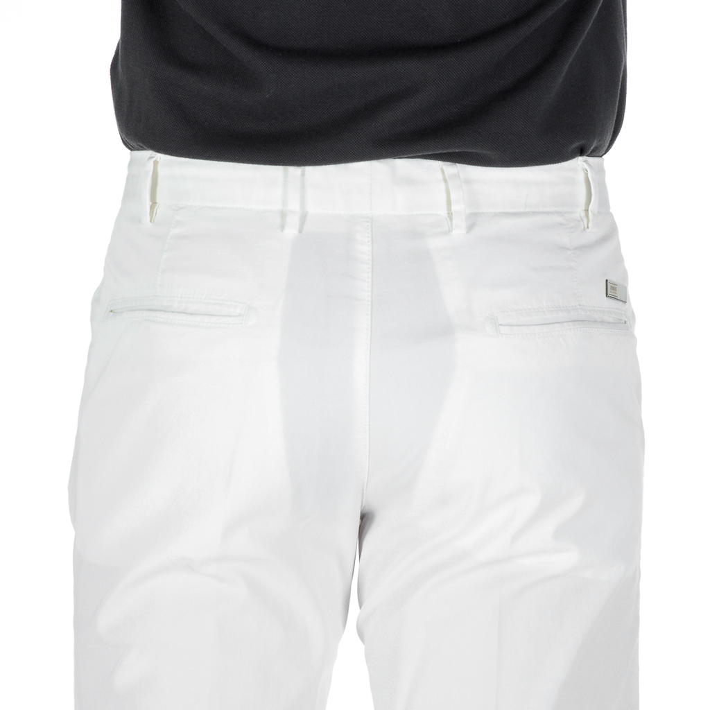 Pantaloni Armani Collezioni Uomo Bianchi