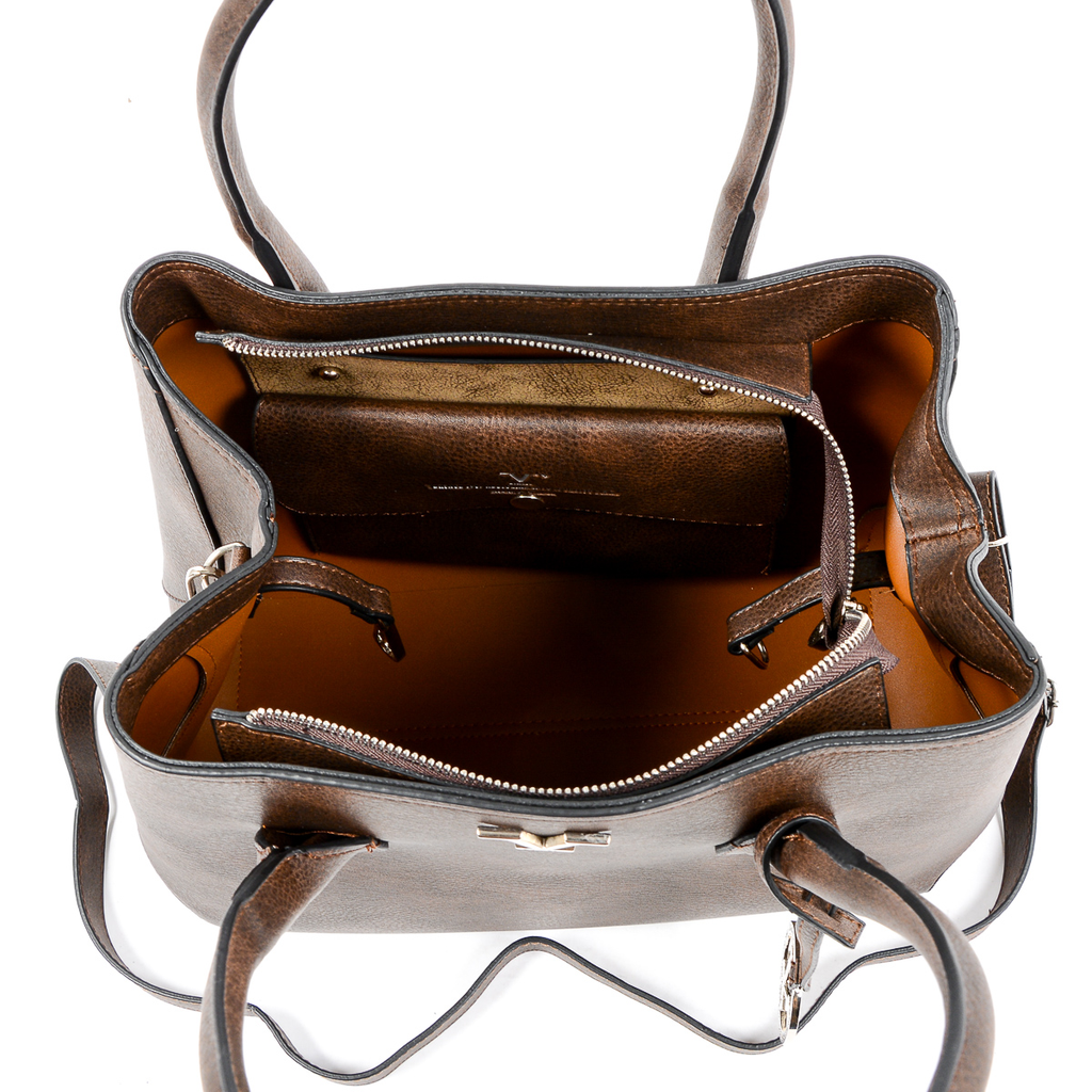 V 1969 Italia Borsa da donna marrone CARION