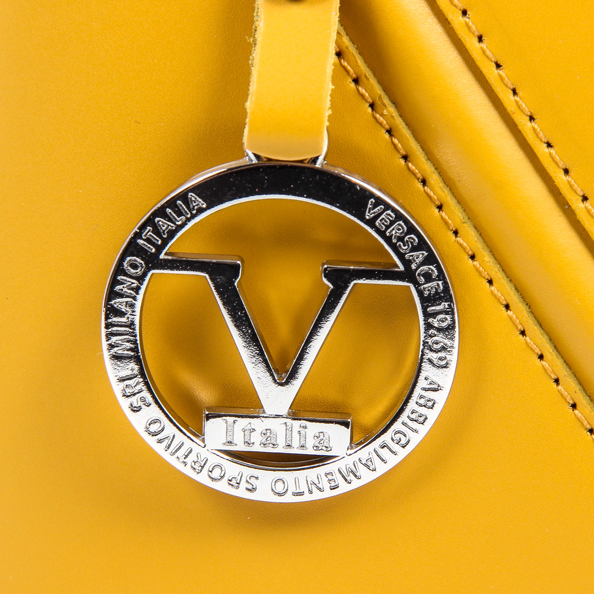 V 1969 Italia Borsa da donna V004-S RUGA SENAPE