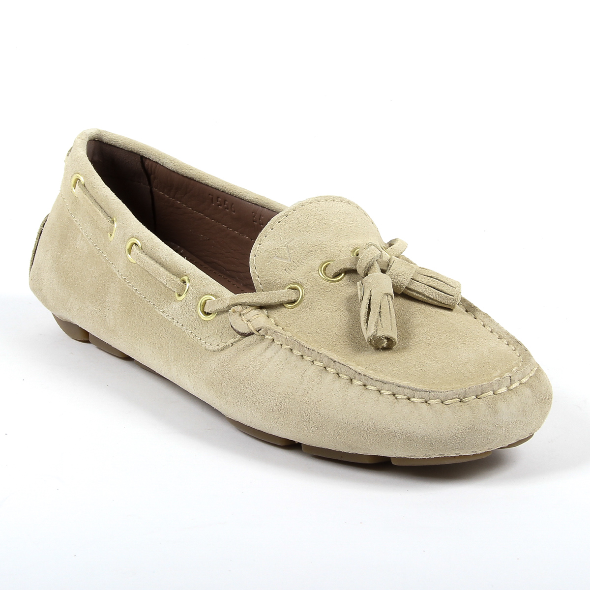 V 1969 Italia Womens Loafer Beige TORINO