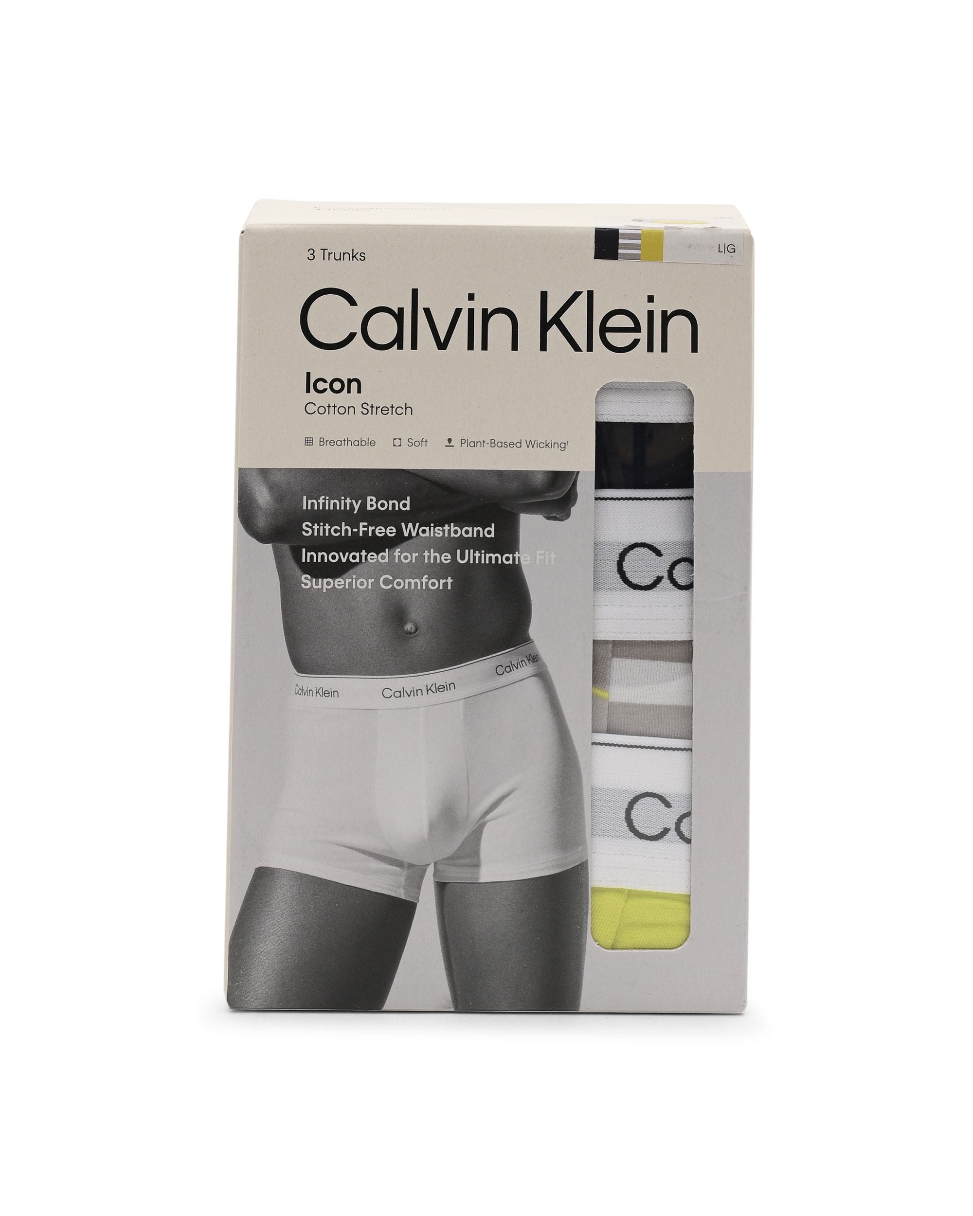 Calvin Klein Mens Trunk LV00NB4392WCN
